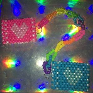 *Couples* Heart cuffs with Chain